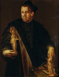 Portrait du collectionneur florentin Vincenzo Borghini